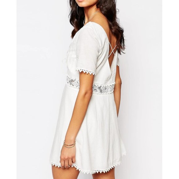 Jetset Diaries Grazie Lace-Up Cut-Outs Corset Mini - Picture 3 of 8